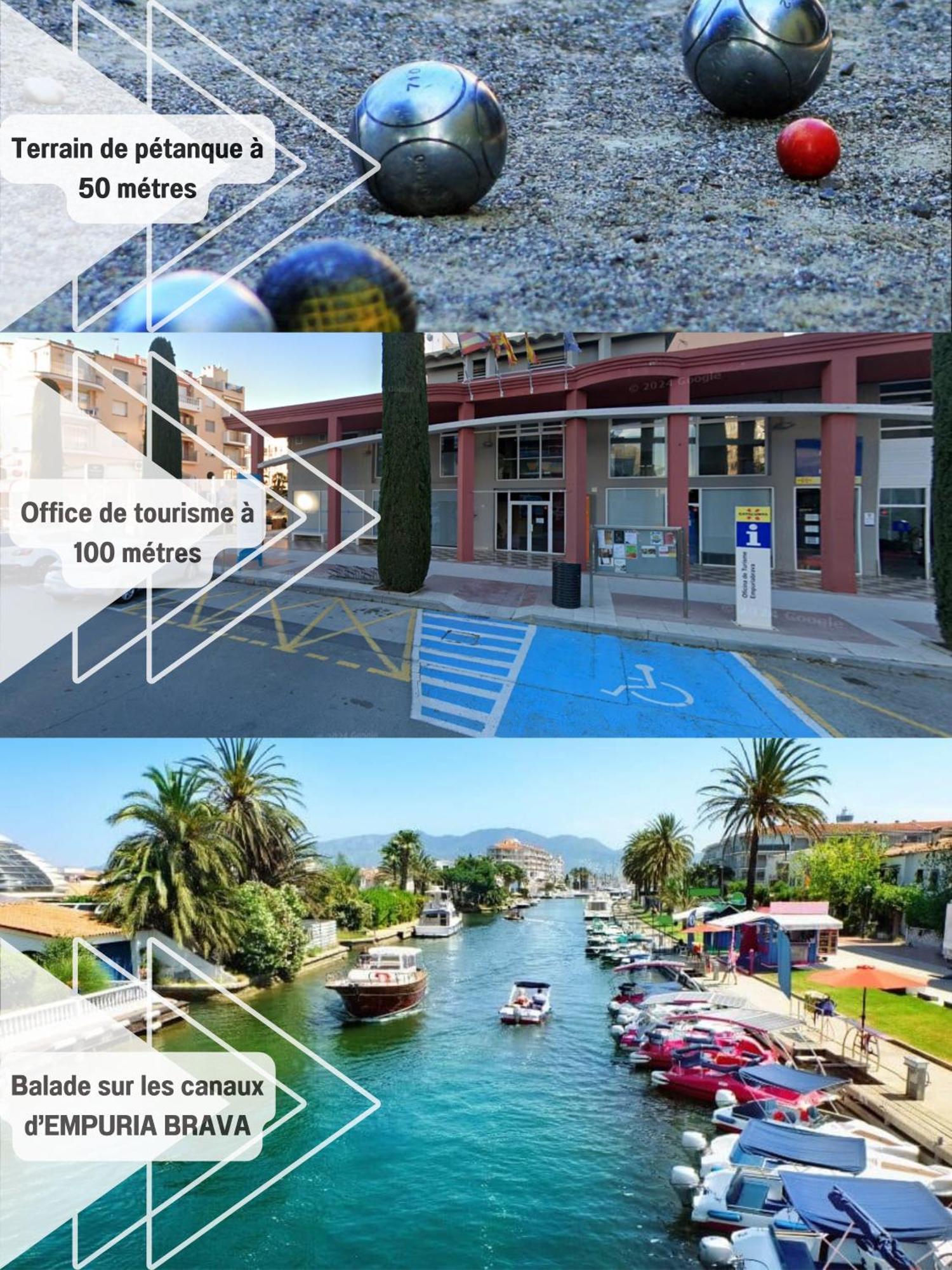 Pieds Dans L Eau Linges De Maison Inclus Empuriabrava Exterior foto